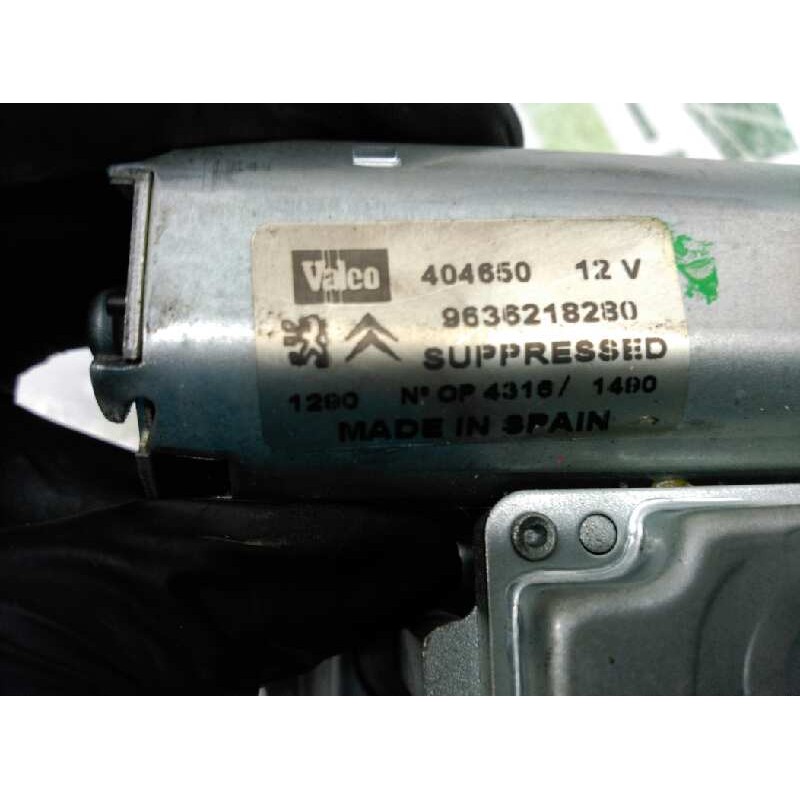 Recambio de motor limpia trasero para citroën xsara berlina 1.6 seduction referencia OEM IAM 9636218280 2