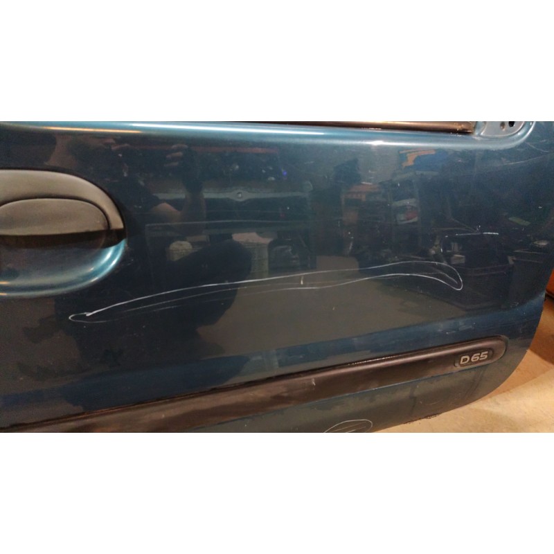 Recambio de puerta delantera derecha para renault kangoo (kc0/1_) d 65 1.9 (kc0e, kc02, kc0j, kc0n) referencia OEM IAM - Verde 3