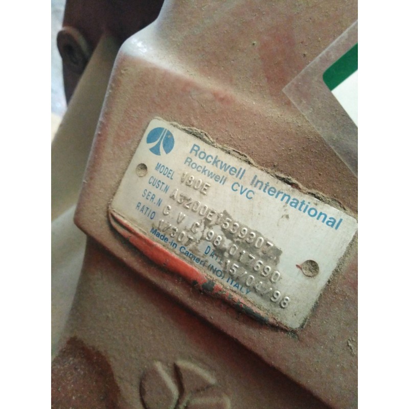Recambio de grupo para iveco eurostar (ld) fsa (ld 440 e 40 4x2) gran espacio referencia OEM IAM 180E RATIO:1/307 2