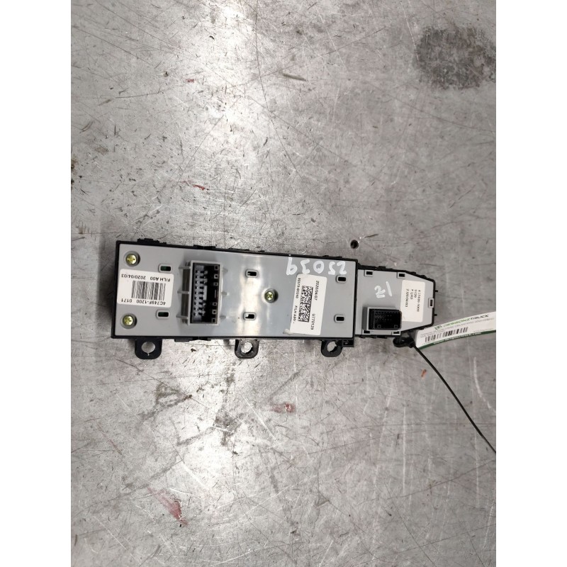 Recambio de mando elevalunas delantero izquierdo para kia niro i (de) e-niro referencia OEM IAM 93570g5240 - Blanco 4