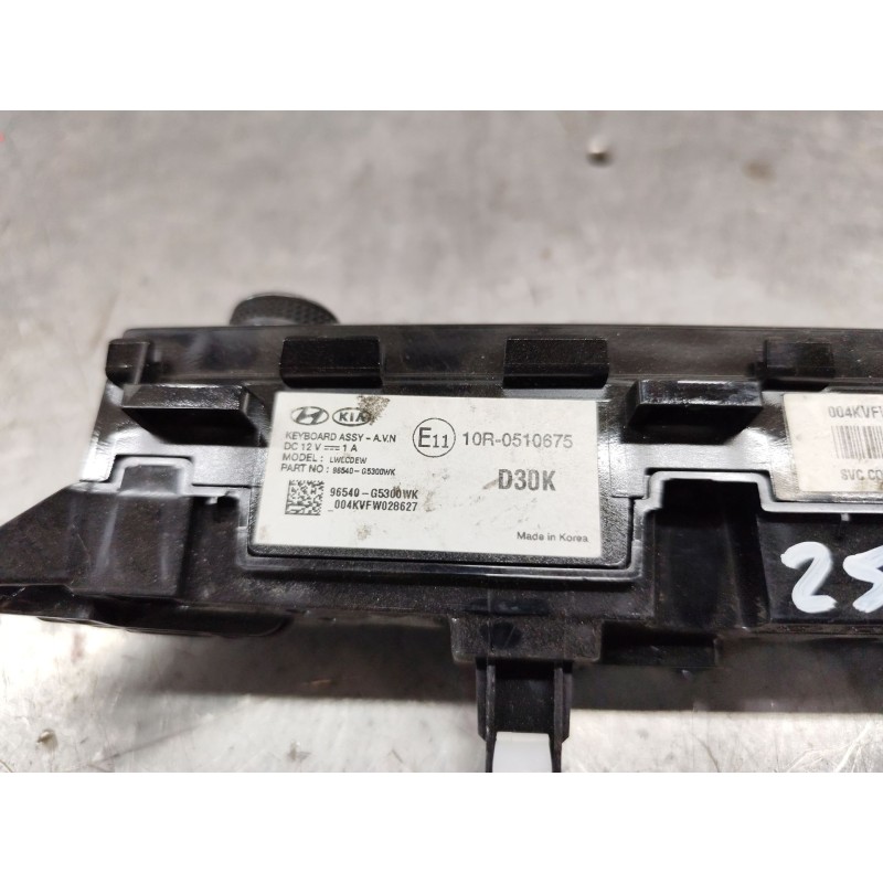 Recambio de mando multifuncion para kia niro i (de) e-niro referencia OEM IAM AGL76773502 - Blanco 4