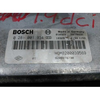 Recambio de centralita motor uce para renault megane i classic (la0) referencia OEM IAM 8200078730 0281001934 BOSCH