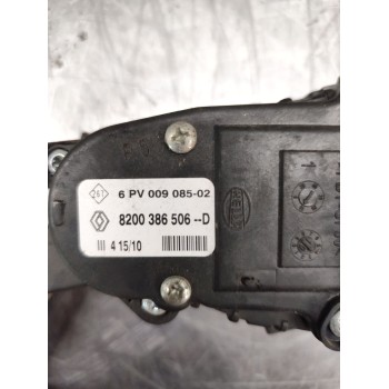 Recambio de pedal acelerador para dacia duster ambiance 4x2 referencia OEM IAM 8200386506D  