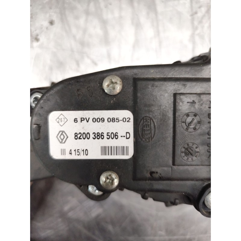 Recambio de pedal acelerador para dacia duster ambiance 4x2 referencia OEM IAM 8200386506D - Gris 2