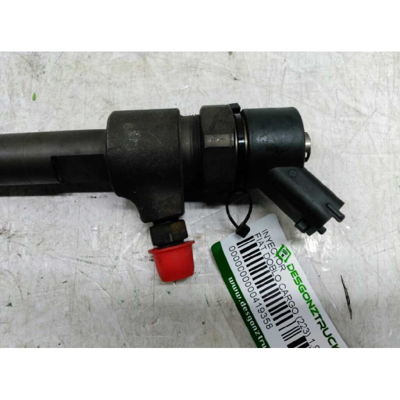 Recambio de inyector para fiat doblo cargo (223) 1.9 jtd furg. referencia OEM IAM 0445110119 2