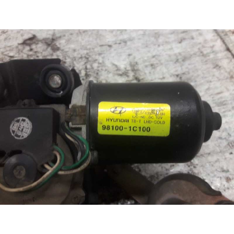 Recambio de motor limpia delantero para hyundai getz (tb) 1.1 básico referencia OEM IAM 981001C100 5 PINS DENSO - Verde 2