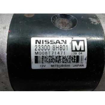 Recambio de motor arranque para nissan primera berlina (p12) acenta referencia OEM IAM 233008H801 M008T71471 12 DIENTES