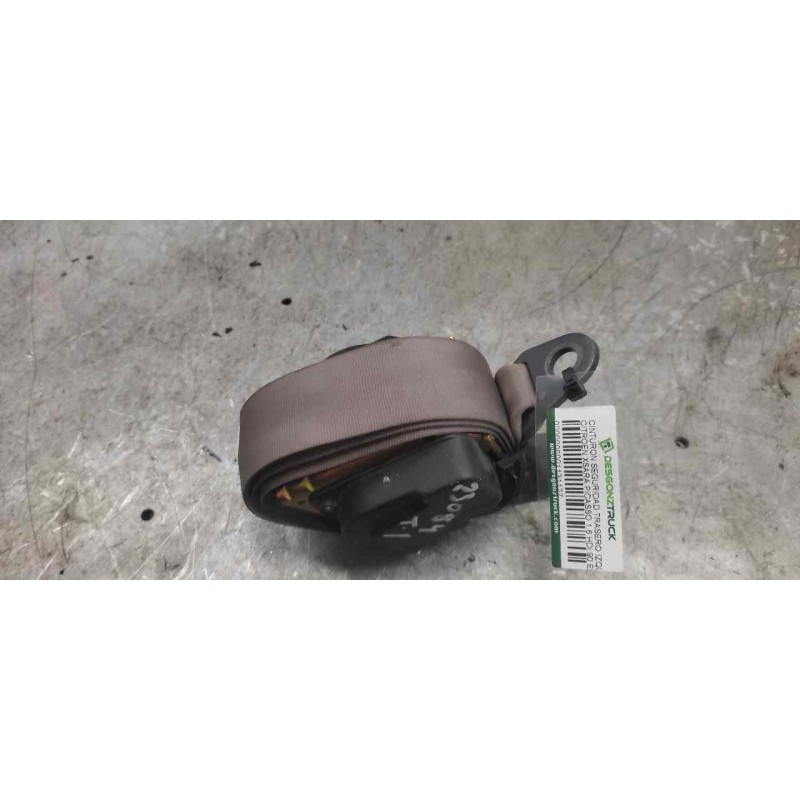 Recambio de cinturon seguridad trasero izquierdo para citroën xsara picasso 1.6 hdi 90 exclusive referencia OEM IAM - Negro 2