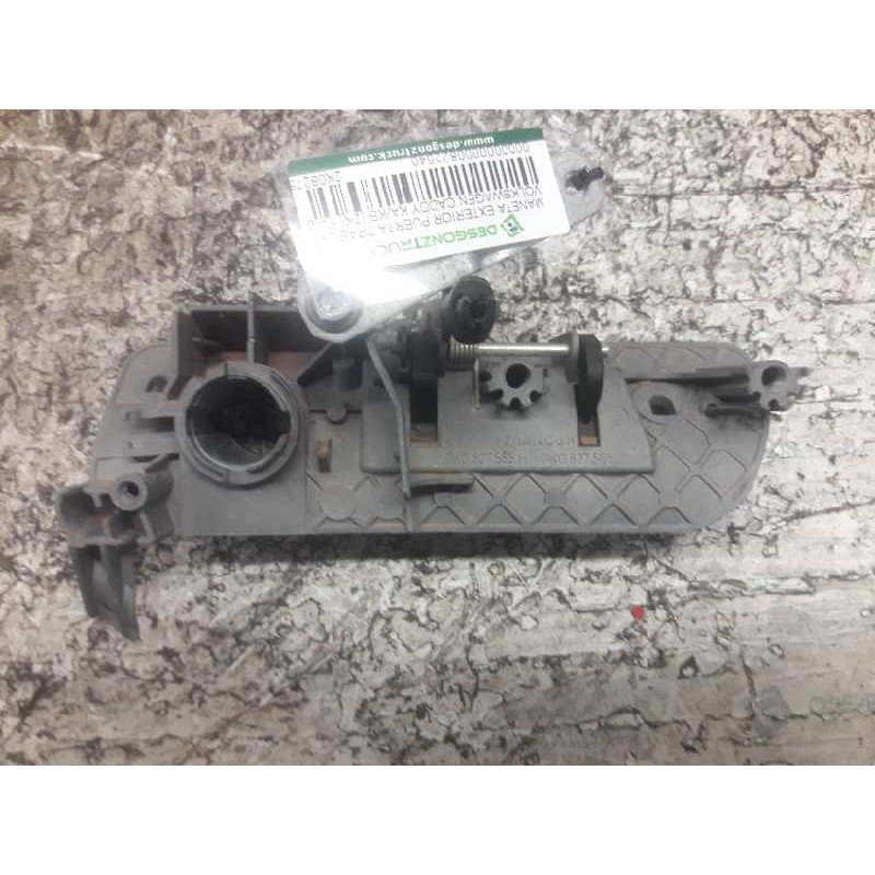Recambio de maneta exterior puerta trasera carga para volkswagen caddy ka/kb (2k) furg. referencia OEM IAM 2K0827565J IZQUIERDA - Blanco 2