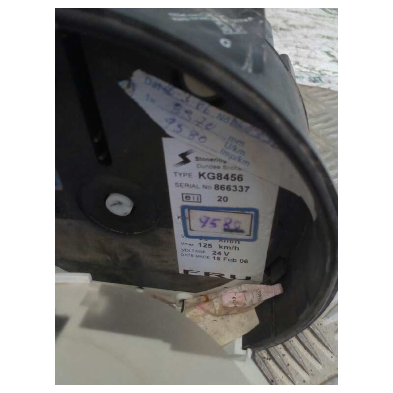 Recambio de tacografo para renault trucks major r 340ti.16/t (339cv) referencia OEM IAM KG8456 866337 - Blanco 2