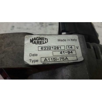 Recambio de alternador para fiat punto berl. (176) 75 elx referencia OEM IAM 63321281  