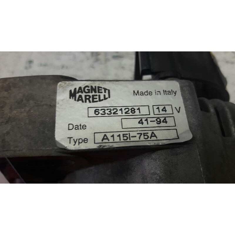 Recambio de alternador para fiat punto berl. (176) 75 elx referencia OEM IAM 63321281 - Gris 4
