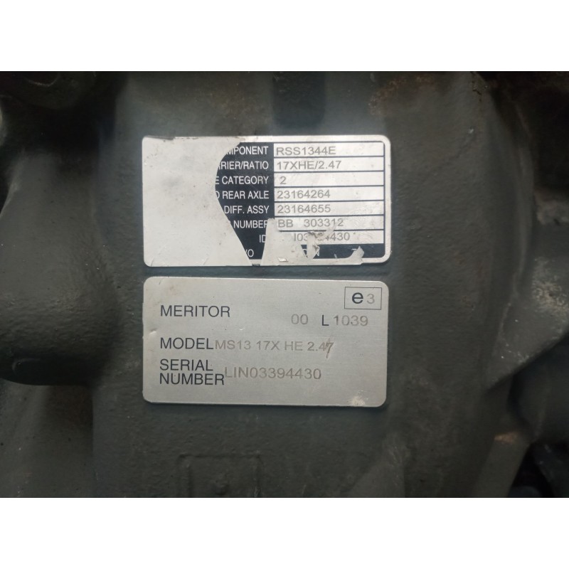 Recambio de grupo para volvo fh 500 referencia OEM IAM MS1317X RATIO:2.47 23164655 - Blanco 2