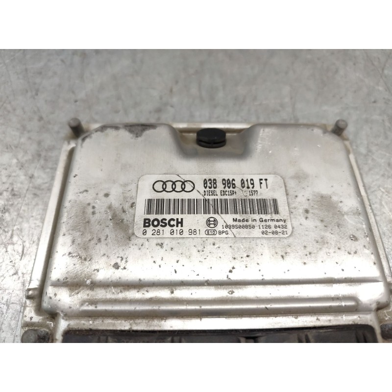 Recambio de centralita motor uce para audi a3 (8l) 1.9 tdi attraction referencia OEM IAM 0281010981  038906019FT - Plata 4