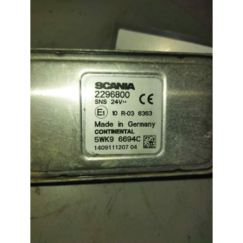 Recambio de sensor para scania serie p/g/r (l-clase) fsa r520 (4x2) largo cr 19 topline referencia OEM IAM 2296800  SENSOR NOXE - Blanco 3