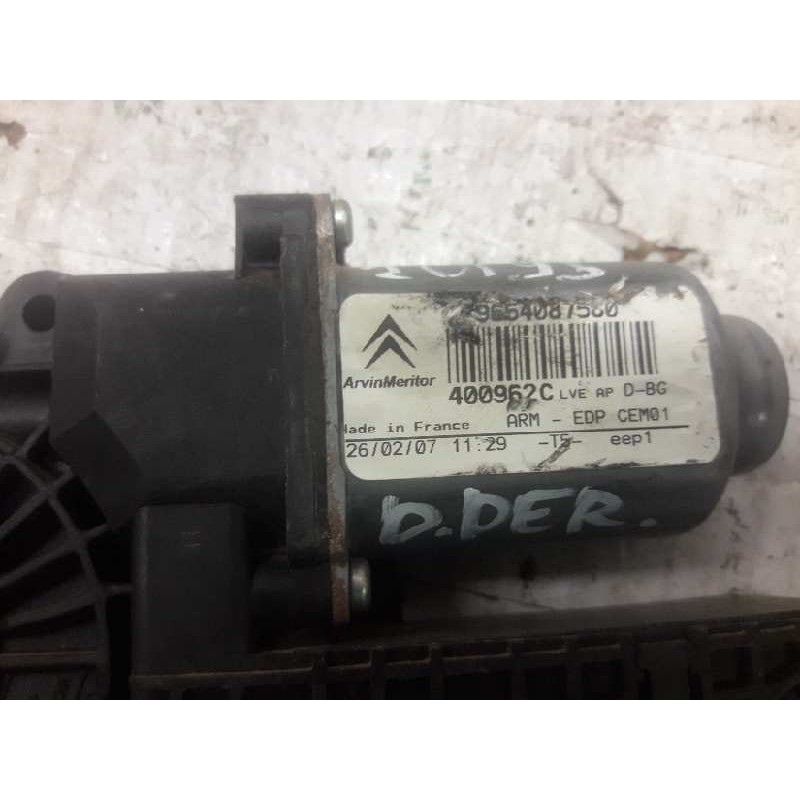 Recambio de motor elevalunas delantero derecho para citroën c4 grand picasso exclusive referencia OEM IAM 9654087580 400962C 20/ - Gris 4