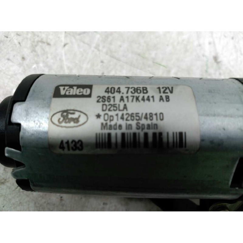 Recambio de motor limpia trasero para ford fusion (cbk) ambiente referencia OEM IAM 2S61A17K441AB 404.736B 12V - Gris 3