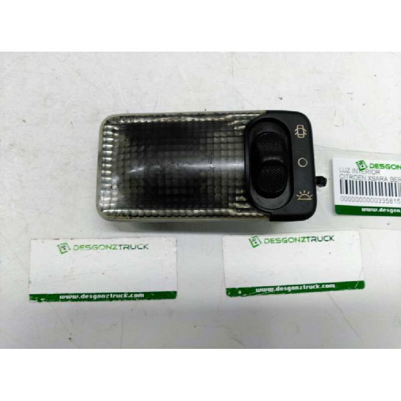Recambio de luz interior para citroën xsara berlina 1.9 td x referencia OEM IAM 6362K9  