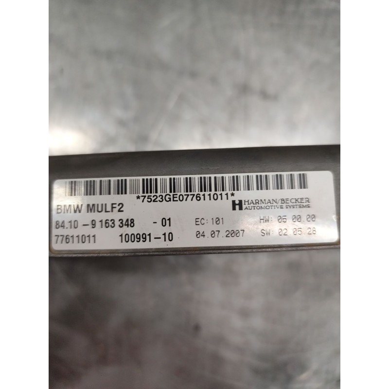 Recambio de modulo electronico para bmw 1 (e81) 118 d referencia OEM IAM 84109163348 - Negro 2
