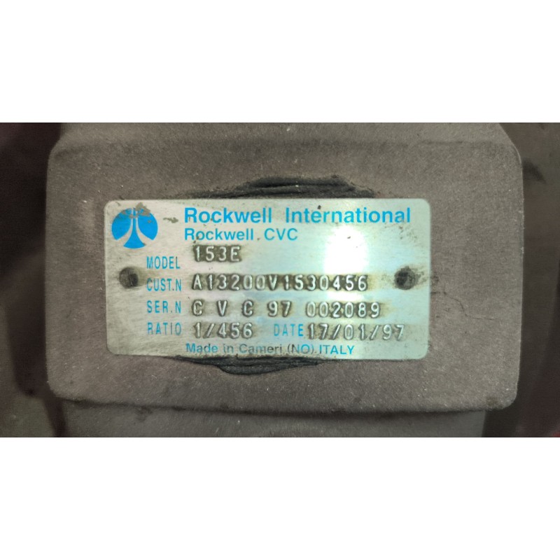 Recambio de grupo para iveco eurotech (mp) 9.5 diesel referencia OEM IAM 153E A13200V1530456 RATIO:1/456/9X41 2