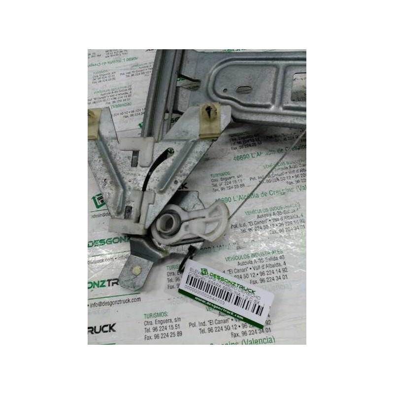 Recambio de elevalunas trasero derecho para citroën xsara berlina 1.9 d sx referencia OEM IAM - Verde 3
