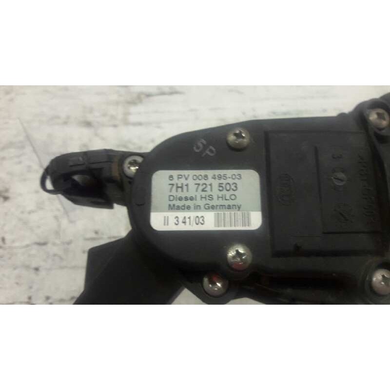 Recambio de potenciometro pedal para volkswagen t5 transporter/furgoneta combi city referencia OEM IAM 7H1721503 - Azul 2