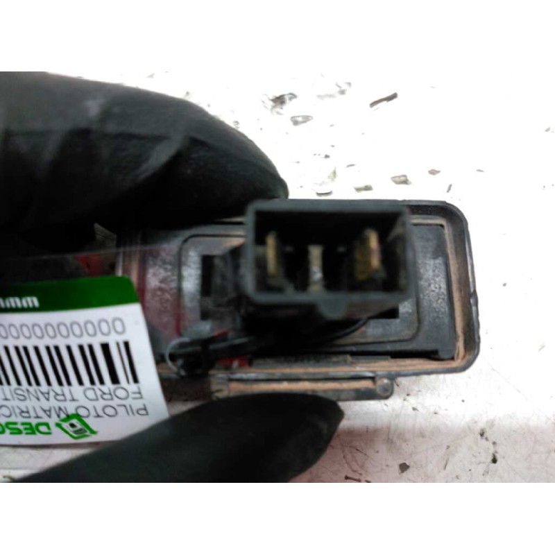 Recambio de piloto matricula para ford transit, caja cerrada 86/92 ft 100 referencia OEM IAM 2