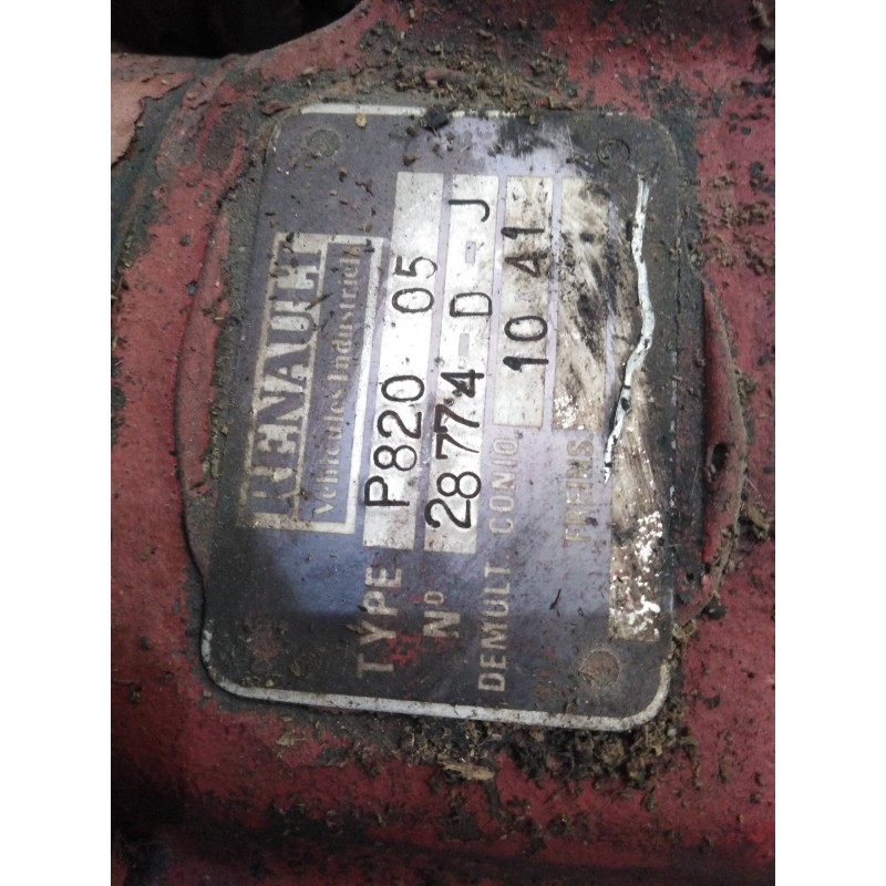 Recambio de grupo para renault s 180.08/09/a/b midliner e2 chasis (modelo 180.08/a) 132 kw cabina doble referencia OEM IAM P820 2