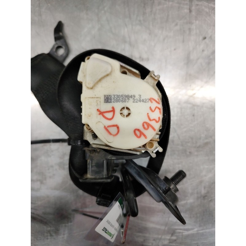 Recambio de cinturon seguridad delantero derecho para bmw 1 (e81) 118 d referencia OEM IAM 33059849  280607 - Negro 2