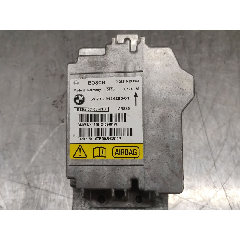 Recambio de centralita airbag para bmw 1 (e81) 118 d referencia OEM IAM 6577913428001  0285010064 - Negro 2