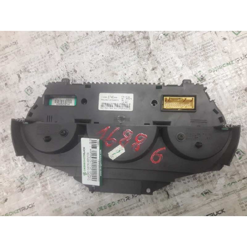 Recambio de cuadro instrumentos para citroën c8 2.2 hdi exclusive referencia OEM IAM 1496274080 501021630051 26 PINS 2