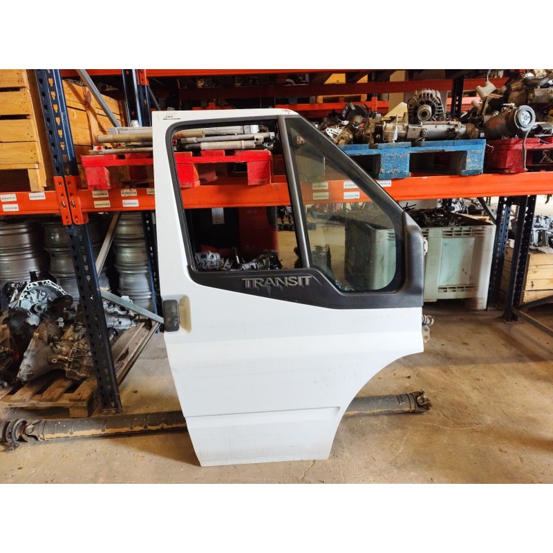 Recambio de cerradura puerta delantera derecha para ford transit mod.2000 caja abierta 2.4 tde referencia OEM IAM - Blanco 3
