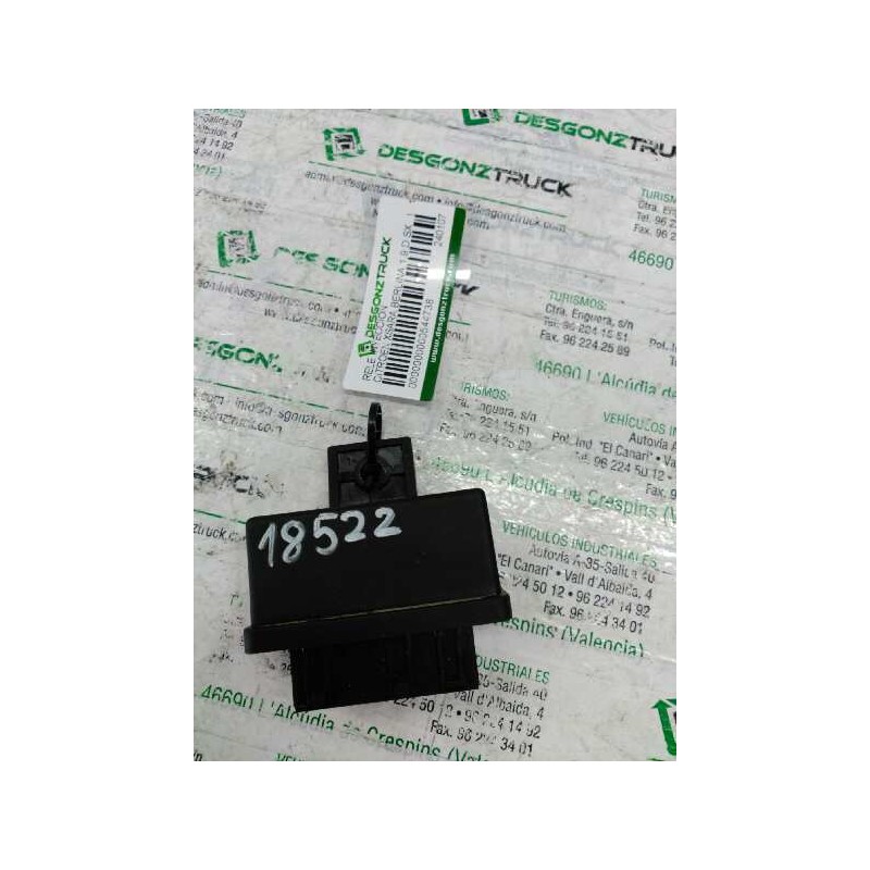Recambio de rele inyeccion para citroën xsara berlina 1.9 d sx referencia OEM IAM 240107 2