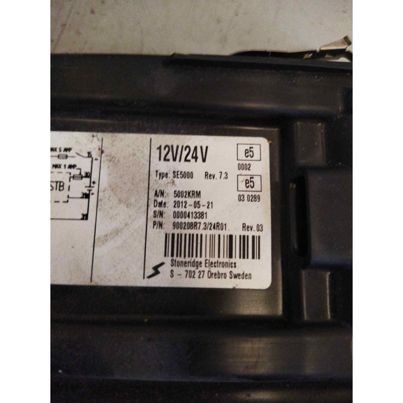 Recambio de tacografo para renault premium route 2006 10.8 diesel referencia OEM IAM SE5000 2