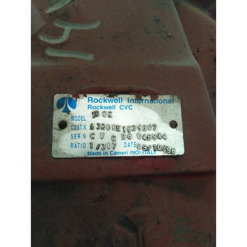 Recambio de grupo para iveco eurostar (ld) fsa  (ld 440 e 47 4x2) gran espacio referencia OEM IAM 180E RATIO:1/307/14X43 2