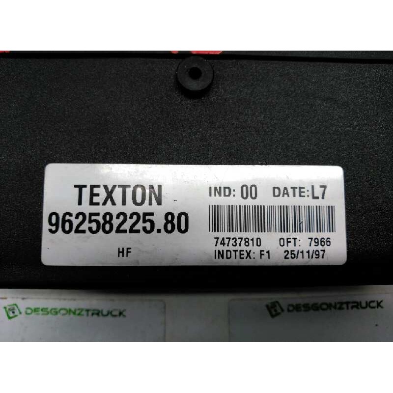 Recambio de centralita cierre para citroën xsara berlina 1.9 td x referencia OEM IAM  TEXTON - Verde 3