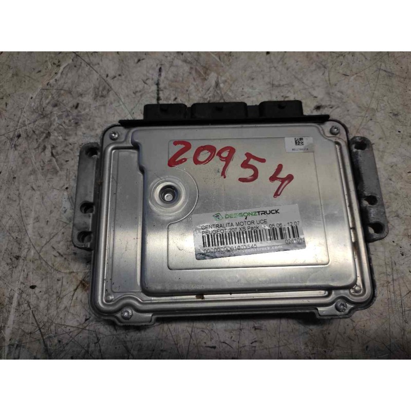 Recambio de centralita motor uce para peugeot 207 xs pack referencia OEM IAM 0281012465 9663786480 9653958980 - Negro 4