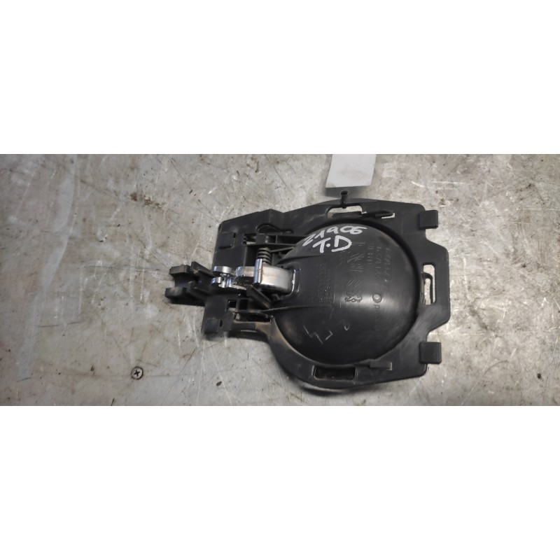 Recambio de maneta interior trasera derecha para citroën c3 1.4 hdi sx plus referencia OEM IAM 9647164377 - Gris 2