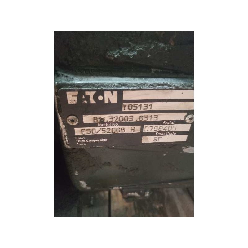 Recambio de caja cambios para man m 2000 l/m 2000 evolution 6.9 diesel referencia OEM IAM FSO5206BH 8320036313 D798405 - Blanco 6