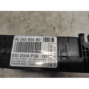 Recambio de caja reles / fusibles para peugeot 207 xs pack referencia OEM IAM 9659285580  