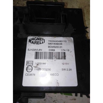 Recambio de caja precalentamiento para iveco daily pr 3.0 diesel referencia OEM IAM 5801639038  