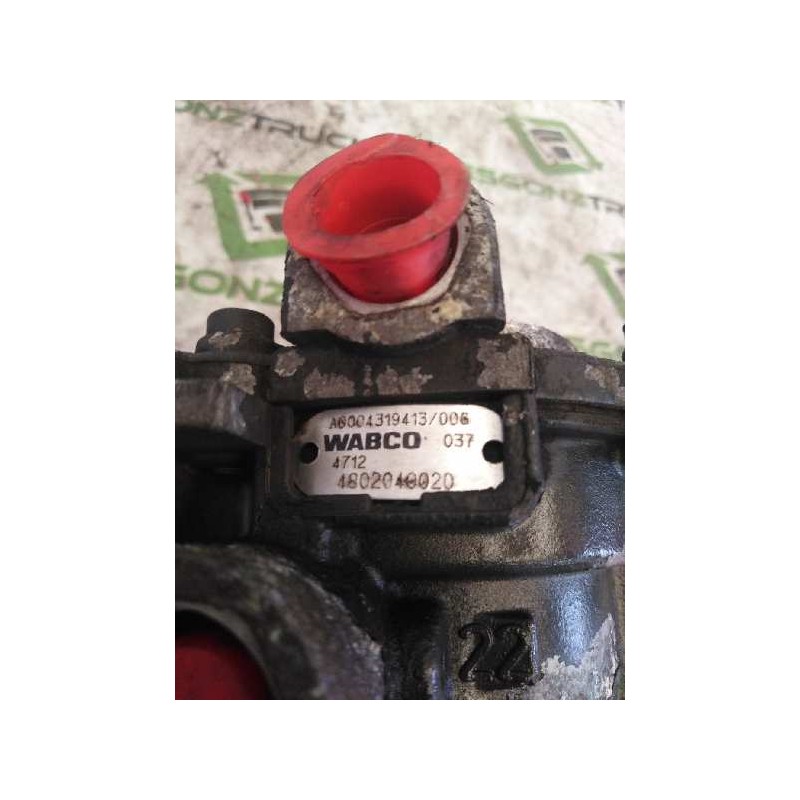 Recambio de valvula aire para mercedes trucks actros mp 2/ mp 3 1841 ls (408cv) referencia OEM IAM A0004319413 4802040020 VALVUL - Azul 2