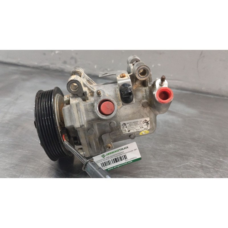 Recambio de compresor aire acondicionado para toyota proace city furgoneta/monovolumen (bpz_) 1.5 d-4d 100 (bpzmd) referencia OE - Blanco 3