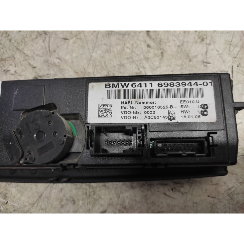 Recambio de mando climatizador para bmw serie 1 berlina (e81/e87) 118d referencia OEM IAM 6411698394401 3