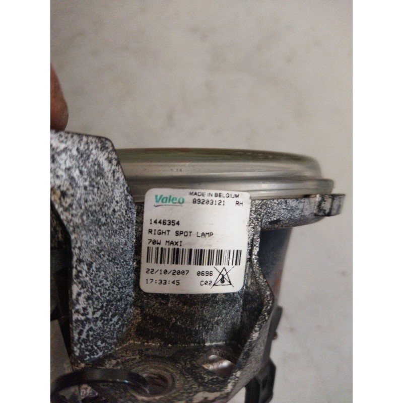 Recambio de faro antiniebla derecho para scania serie p/g/r (l-clase) 11.7 diesel referencia OEM IAM   FARO LARGO ALCANZE - Blanco 2