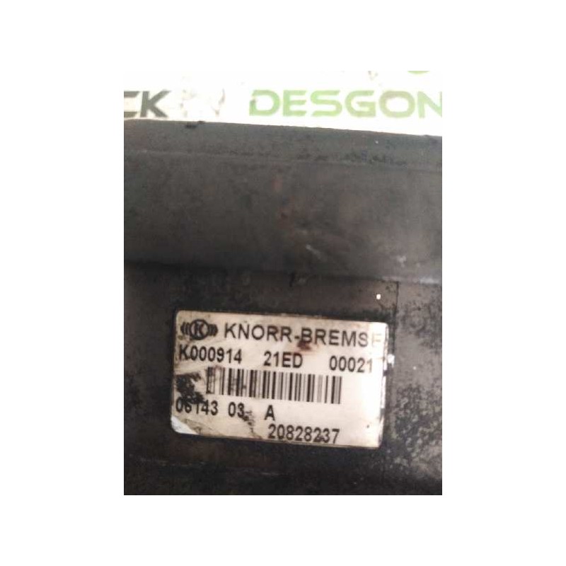 Recambio de valvula aire para renault magnum ab 2005 12.0 diesel referencia OEM IAM 20828237 K000914 VALVULA EBS - Blanco 2