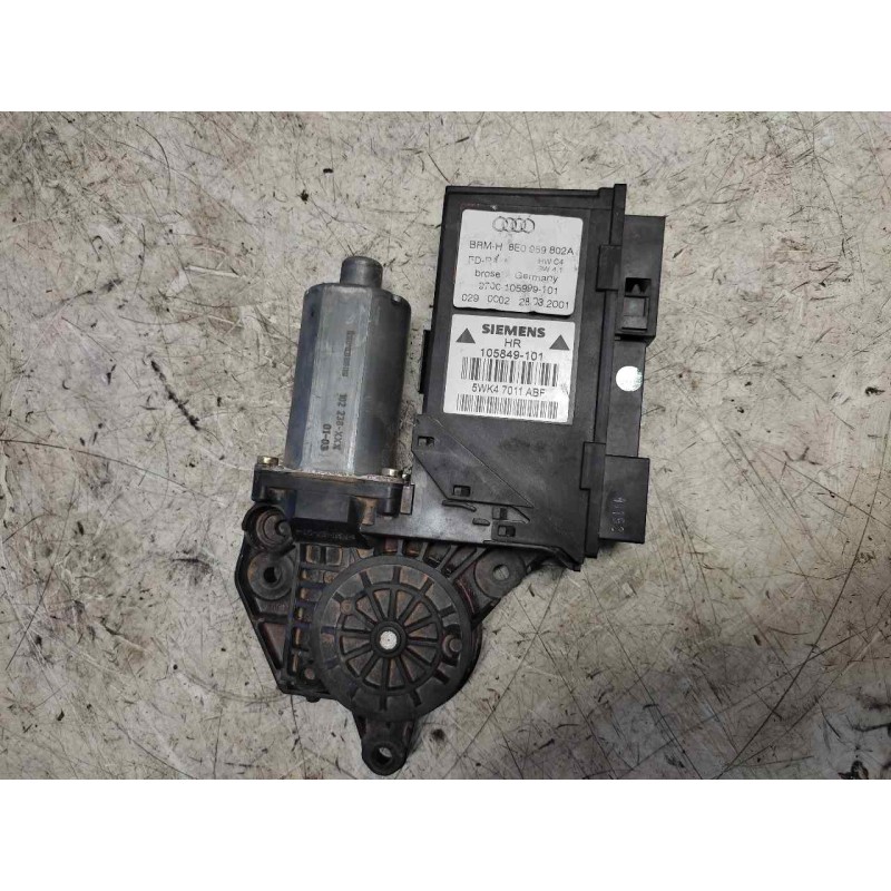 Recambio de motor elevalunas trasero derecho para audi a4 berlina (8e) 1.9 tdi (96kw) referencia OEM IAM 8E0959802A 970010599910 3