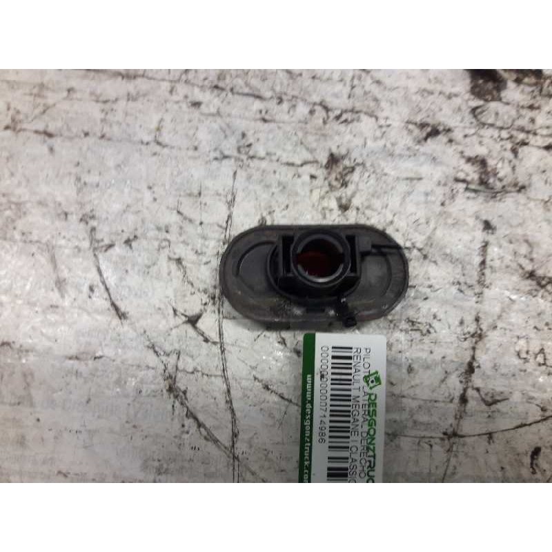 Recambio de piloto lateral derecho para renault megane i classic (la0) 1.9 dti alize referencia OEM IAM - Azul 2