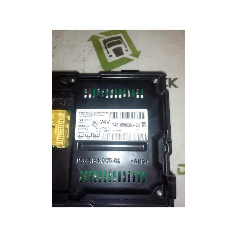 Recambio de cuadro instrumentos para renault premium route 2006 fas 4x2 larga distancia referencia OEM IAM 7421050635 - Blanco 3