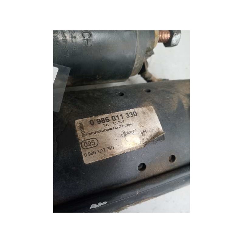 Recambio de motor arranque para iveco eurocargo referencia OEM IAM 0986011330 - Blanco 2